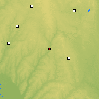 Nearby Forecast Locations - Cherokee - карта