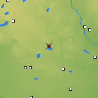 Nearby Forecast Locations - Пейнсвилл - карта