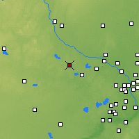 Nearby Forecast Locations - Мейпл-Лейк - карта