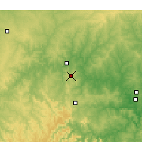 Nearby Forecast Locations - Branson - карта