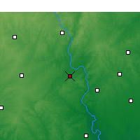 Nearby Forecast Locations - Wadesboro - карта