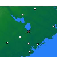 Nearby Forecast Locations - Moncks Corner - карта