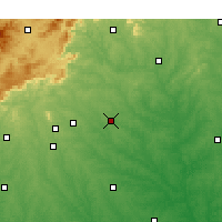 Nearby Forecast Locations - Спартанберг - карта