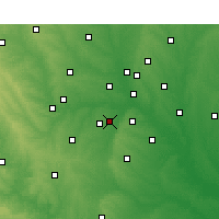 Nearby Forecast Locations - Гранд-Прери - карта