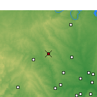 Nearby Forecast Locations - Декейтер - карта