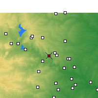 Nearby Forecast Locations - Lago Vista - карта