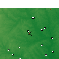 Nearby Forecast Locations - Колдуэлл - карта