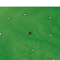 Nearby Forecast Locations - Mineola - карта