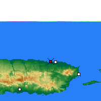 Nearby Forecast Locations - Сан-Хуан - карта