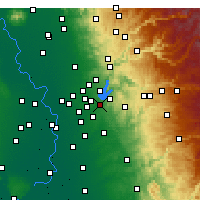Nearby Forecast Locations - Folsom - карта