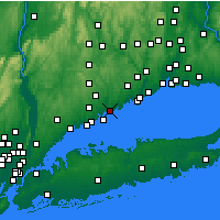 Nearby Forecast Locations - Уэстпорт - карта