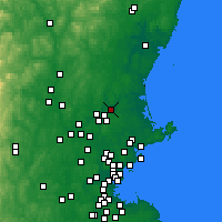 Nearby Forecast Locations - Хейверилл - карта