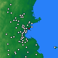Nearby Forecast Locations - Линн - карта
