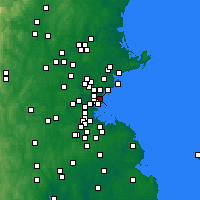Nearby Forecast Locations - Revere - карта