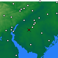 Nearby Forecast Locations - Glassboro - карта