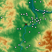 Nearby Forecast Locations - Newberg - карта