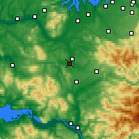 Nearby Forecast Locations - Chehalis - карта