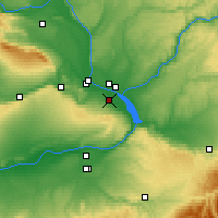 Nearby Forecast Locations - Кенневик - карта