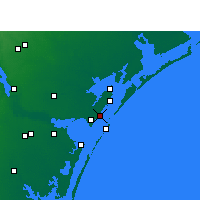 Nearby Forecast Locations - Aransas - карта