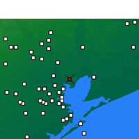 Nearby Forecast Locations - Baytown - карта