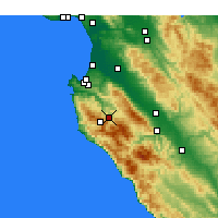 Nearby Forecast Locations - Carmel Valley - карта