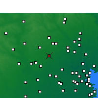 Nearby Forecast Locations - Cypress - карта