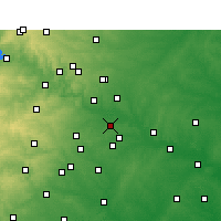 Nearby Forecast Locations - Del Valle - карта