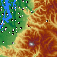 Nearby Forecast Locations - Инамкло - карта