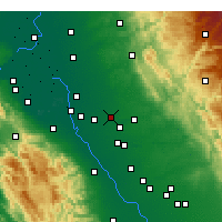 Nearby Forecast Locations - Escalon - карта