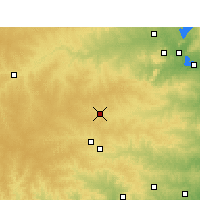 Nearby Forecast Locations - Фредериксберг - карта