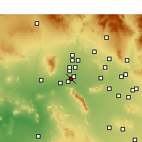 Nearby Forecast Locations - Гудиер - карта
