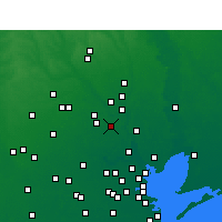 Nearby Forecast Locations - Humble - карта