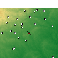 Nearby Forecast Locations - La Vernia - карта