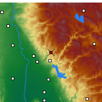 Nearby Forecast Locations - Magalia - карта