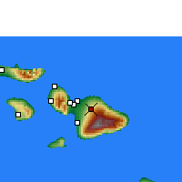Nearby Forecast Locations - Макавао - карта