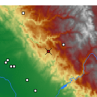 Nearby Forecast Locations - Марипоса - карта