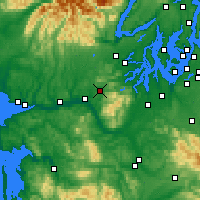 Nearby Forecast Locations - McCleary - карта