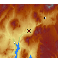 Nearby Forecast Locations - Mesquite - карта