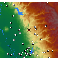 Nearby Forecast Locations - Penn Valley - карта