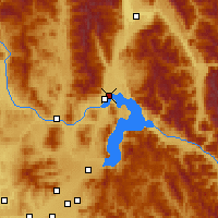 Nearby Forecast Locations - Clark Fork - карта