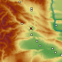 Nearby Forecast Locations - Selah - карта