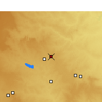 Nearby Forecast Locations - Снайдер - карта