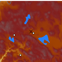 Nearby Forecast Locations - Сузанвилл - карта