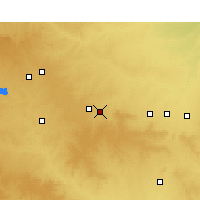 Nearby Forecast Locations - Суитуотер - карта