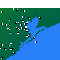 Nearby Forecast Locations - Texas City - карта