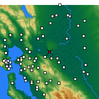 Nearby Forecast Locations - Collinsville - карта