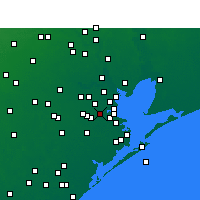 Nearby Forecast Locations - Webster - карта