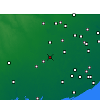 Nearby Forecast Locations - Уортон - карта