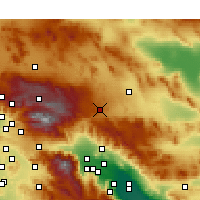 Nearby Forecast Locations - Yucca Valley - карта