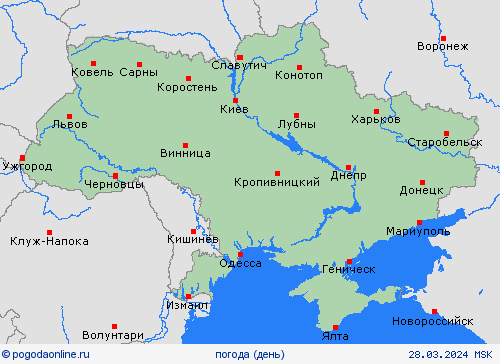 обзор Украина Европа пргностические карты